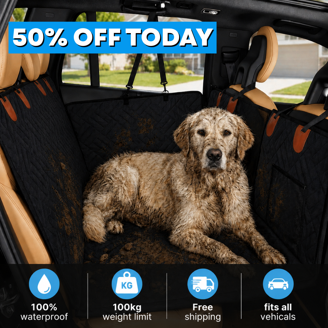 Arlo & Friends - Hard Base Dog Seat Cover
